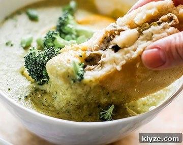 Alpha Broccoli Cheddar Soup
