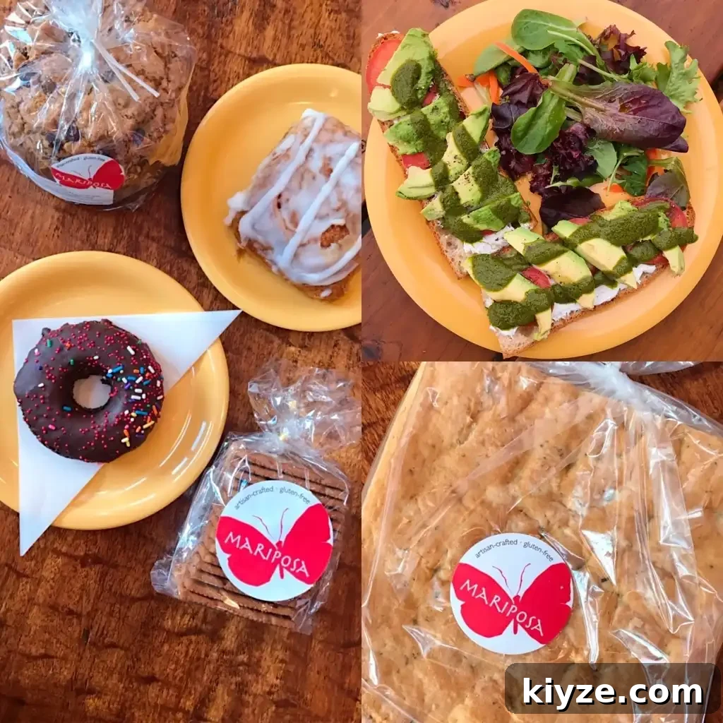 Selection of gluten-free breads
