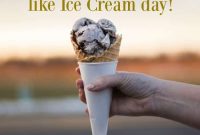 Fun Summer Holidays to Celebrate: Ice Cream Day & Go Barefoot Day