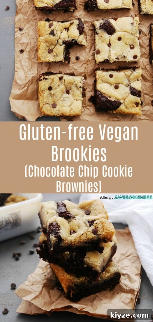 Chewy Gluten-Free Vegan Chocolate Chip Brookies 9 gluten-free-vegan-chocolate-chip-cookie-brownies-recipe
