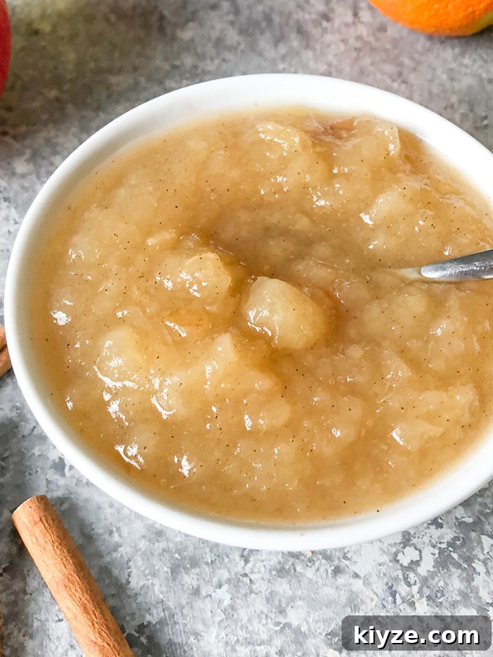 How to Make Homemade Applesauce from Fresh Apples 5 Sugar Free Applesauce | Slow Cooker or Instant Pot