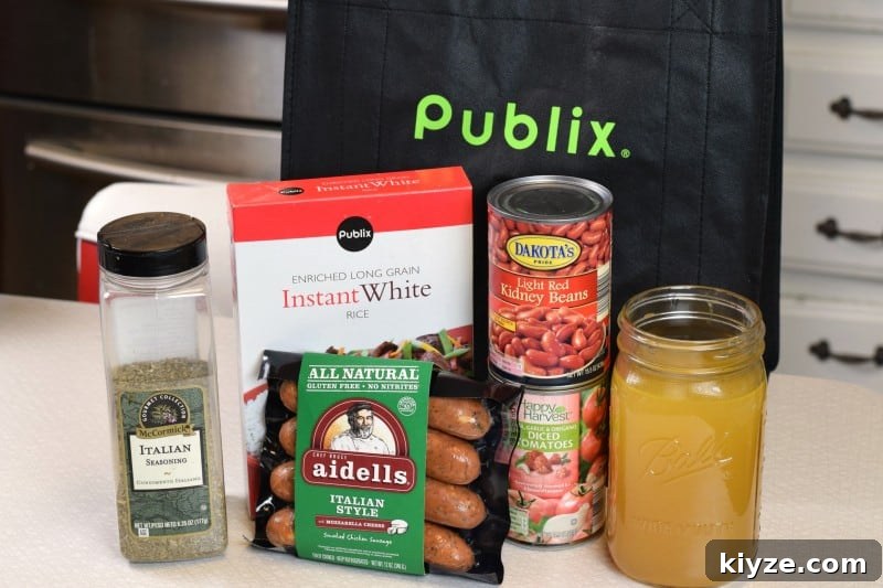 Hearty Italian Sausage and Vegetable Soup Recipe 3 Italian Sausage Soup ingredients