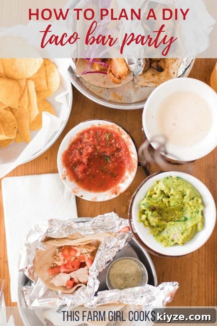 Graduation Party Menu Ideas: 6 Crowd-Pleasing Meal Plans 3 How to plan a DIY taco party.