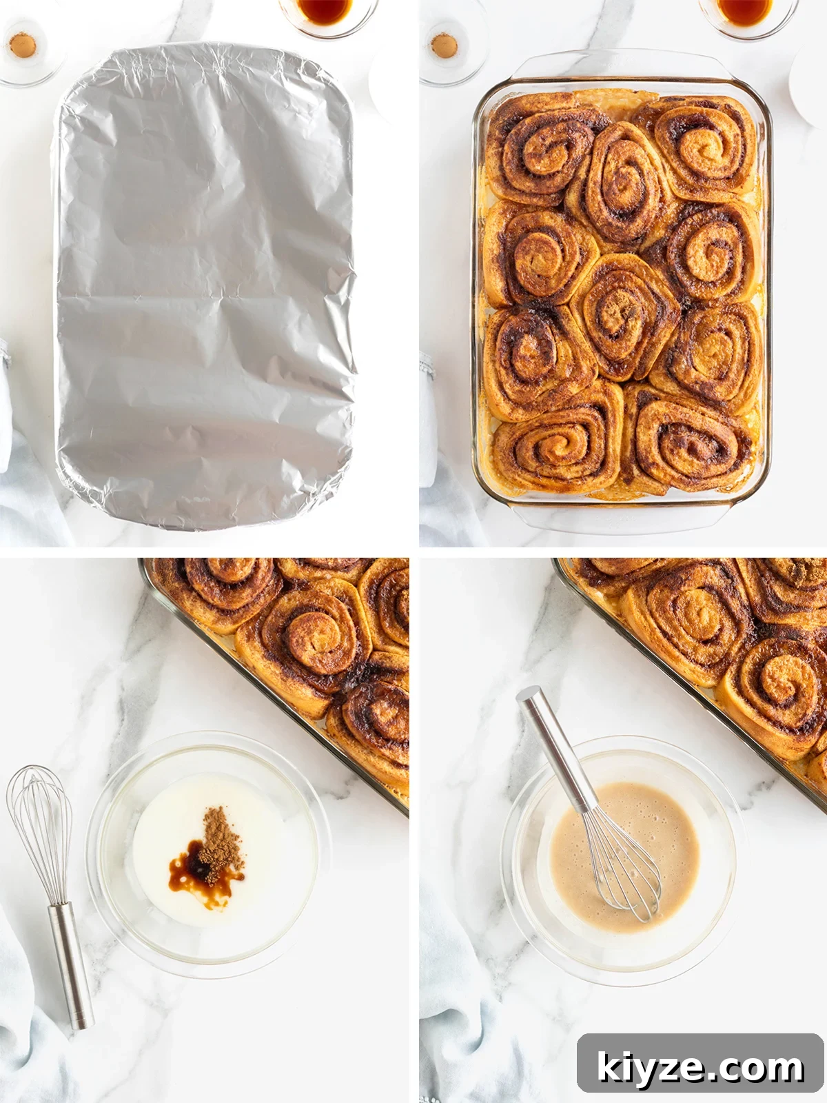 Quick Canned Cinnamon Rolls: Fast Oven & Air Fryer Hack 8 Steps to make the canned cinnamon roll hack.