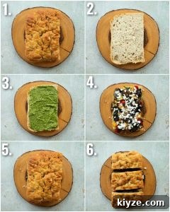 how to make focaccia sandwich 6 step by step photos showing how to make focaccia sandwich