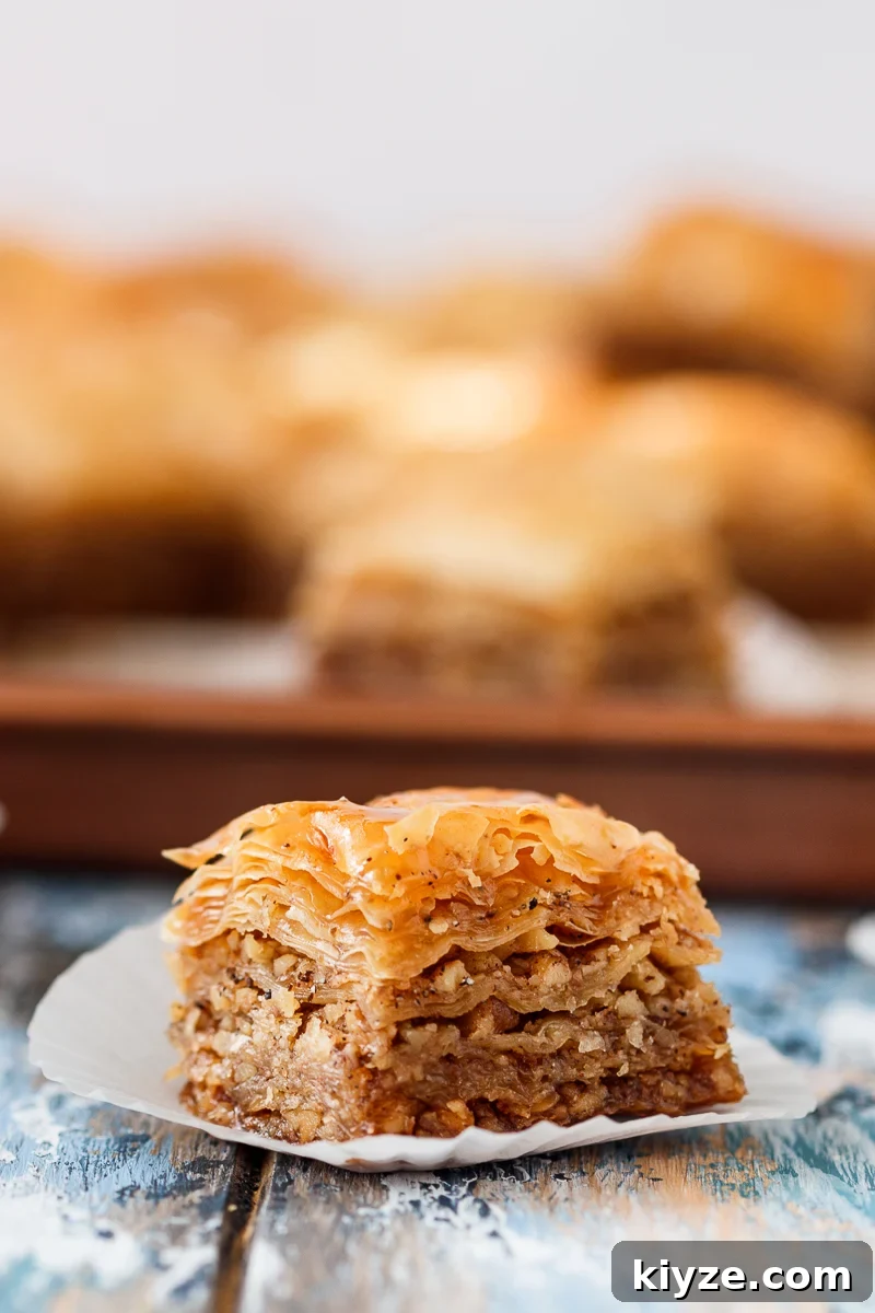 how to make baklava at home