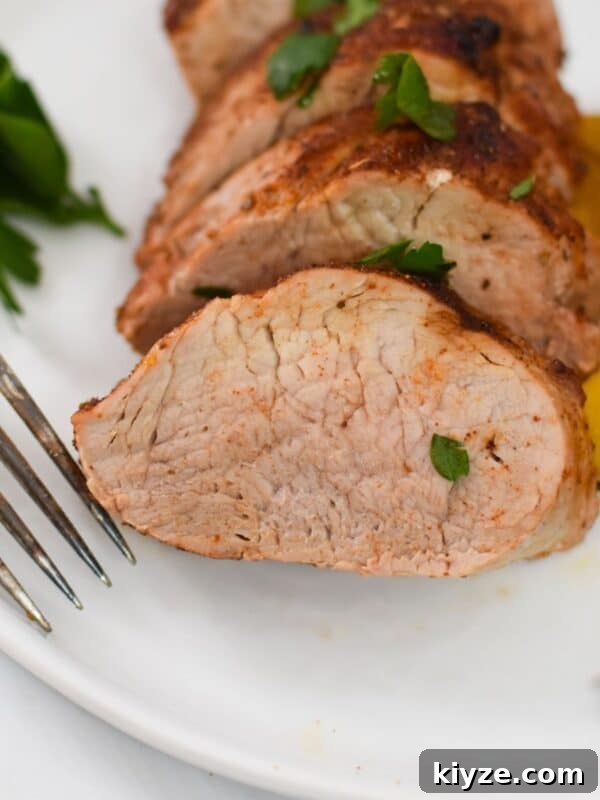 Juicy Instant Pot Pork Roast with Garlic and Herbs 13 Air Fryer Pork Tenderloin