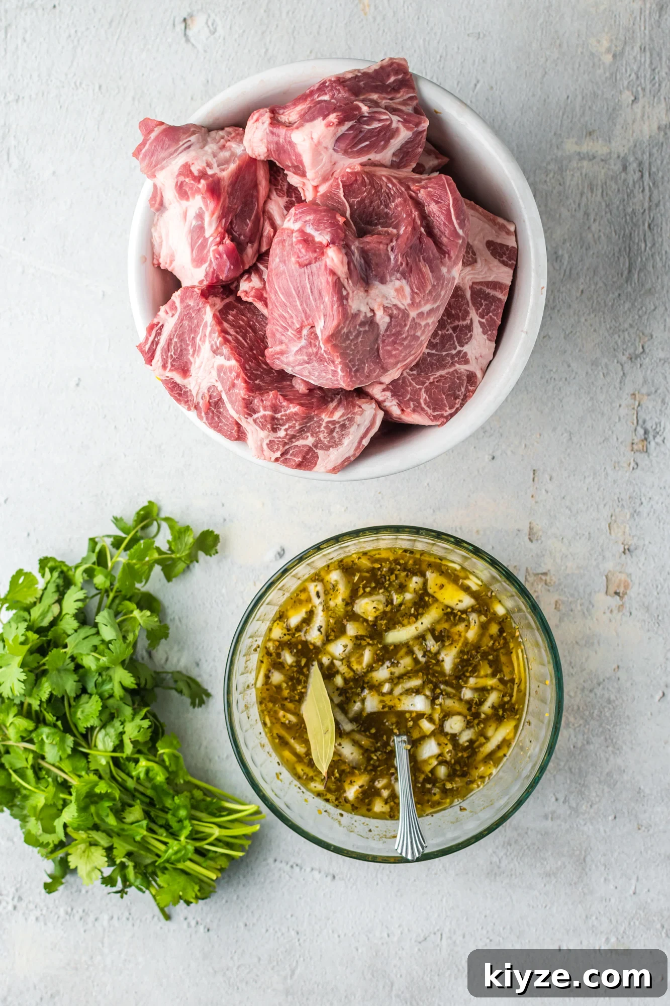 Juicy Instant Pot Pork Roast with Garlic and Herbs 4 Instant Pot Pork Roast in bowl