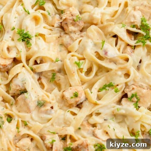 Chicken Garlic Parmesan Pasta