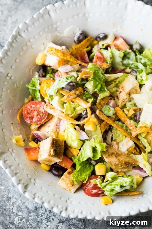 41 Meal-Prep Salads You Can Enjoy All Week Long 11 Southwestern Chopped Chicken