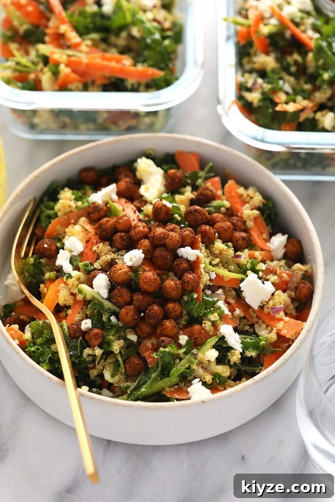 41 Meal-Prep Salads You Can Enjoy All Week Long 12 Moroccan Quinoa With Crispy Chickpeas