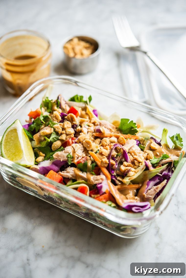 41 Meal-Prep Salads You Can Enjoy All Week Long 13 Thai Chopped Chicken