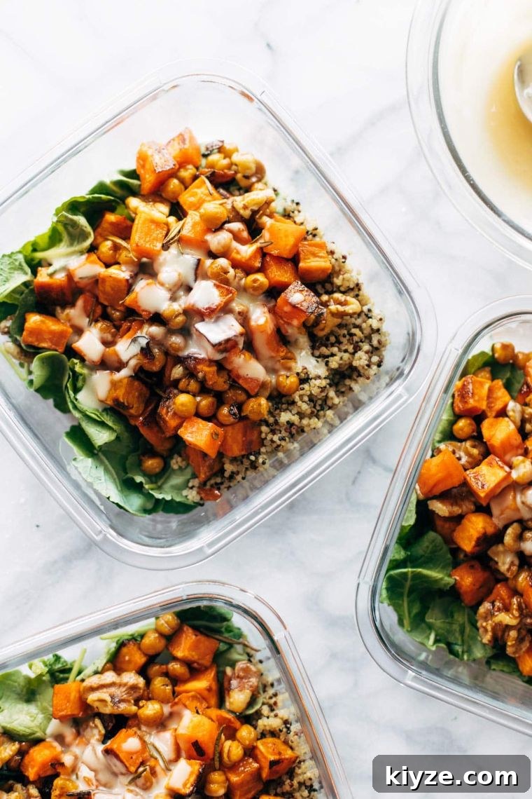 41 Meal-Prep Salads You Can Enjoy All Week Long 14 Quinoa Sweet Potato
