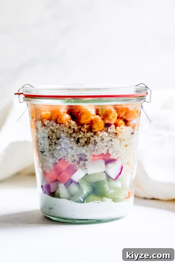41 Meal-Prep Salads You Can Enjoy All Week Long 20 Buffalo Chickpea Meal