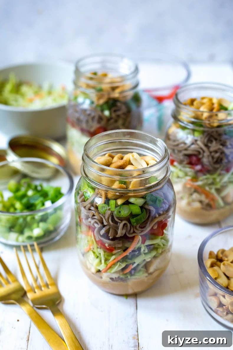 41 Meal-Prep Salads You Can Enjoy All Week Long 23 Thai Chicken Soba Noodles