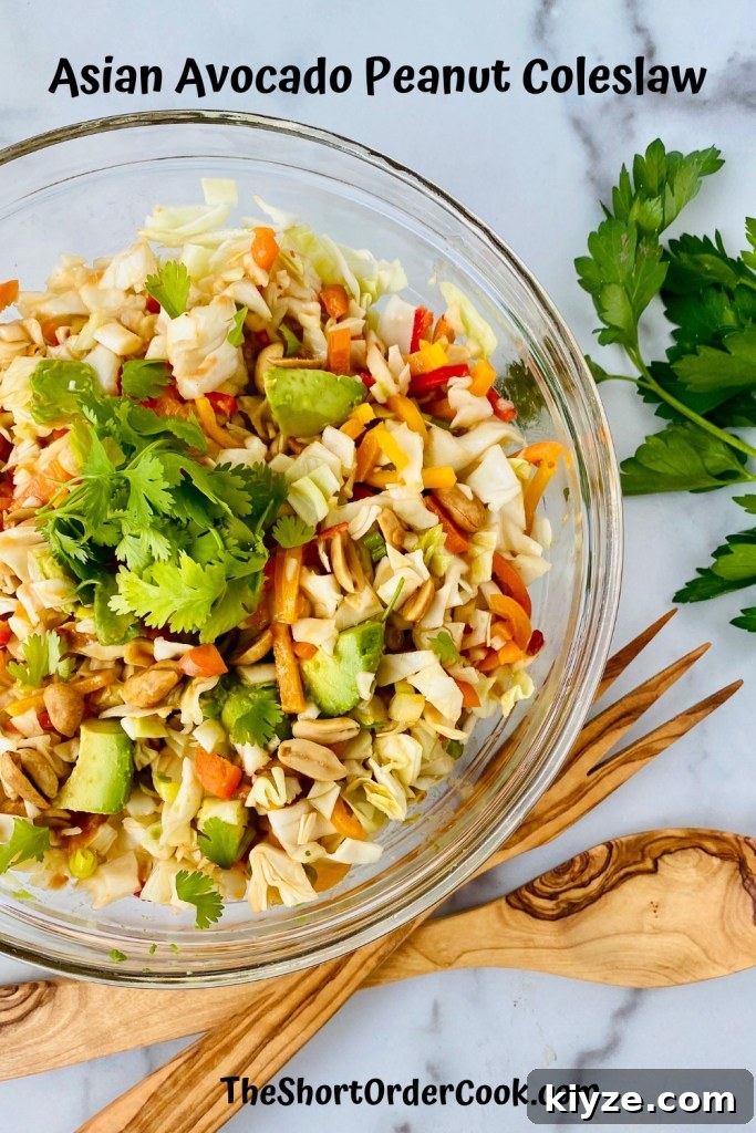 41 Meal-Prep Salads You Can Enjoy All Week Long 28 Asian Avocado Peanut Coleslaw