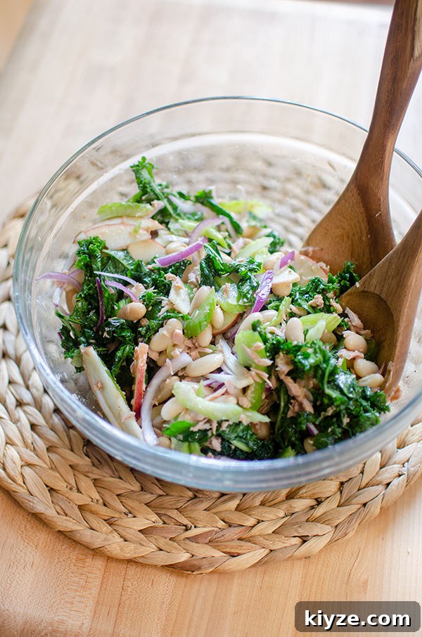 41 Meal-Prep Salads You Can Enjoy All Week Long 29 Kale White Bean Salad with Tuna