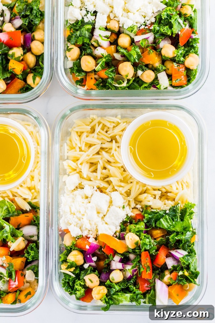 41 Meal-Prep Salads You Can Enjoy All Week Long 31 Chickpea Orzo Salad