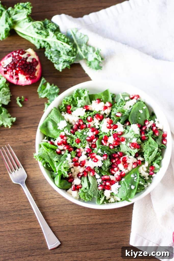 41 Meal-Prep Salads You Can Enjoy All Week Long 35 Pomegranate Kale Salad