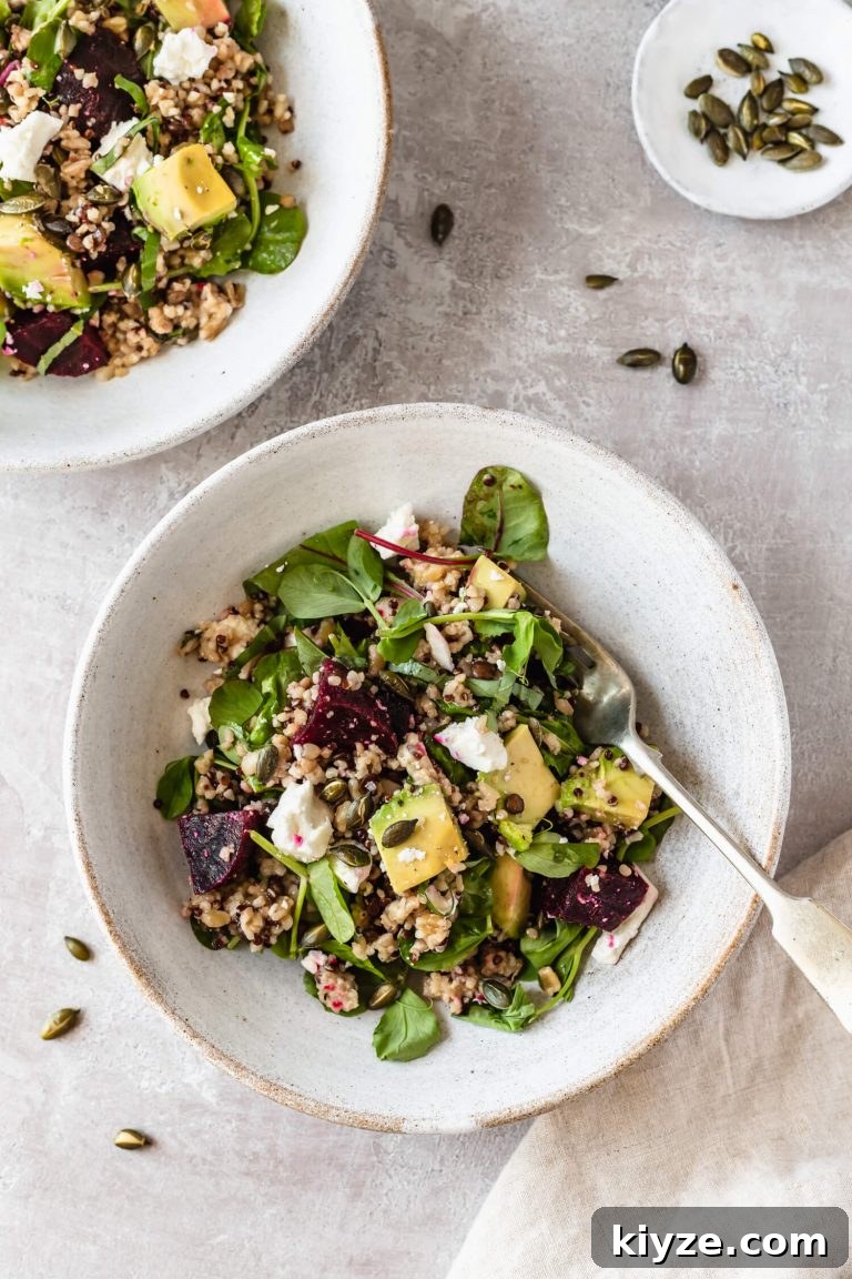 41 Meal-Prep Salads You Can Enjoy All Week Long 36 Beetroot Avocado Feta Salad