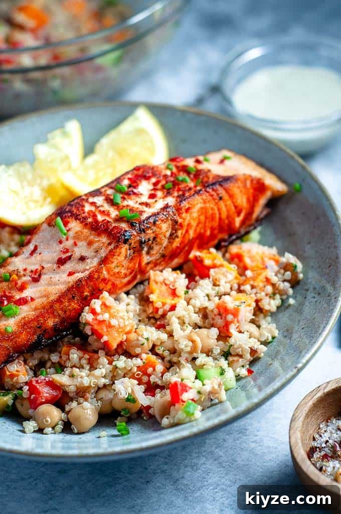 41 Meal-Prep Salads You Can Enjoy All Week Long 40 Salmon Quinoa Salad