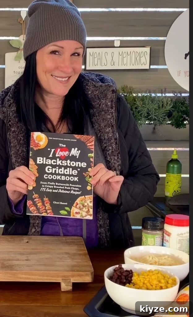 Blackstone Beef Enchiladas with Melted Cheese and Salsa Verde 2 The "I Love My Blackstone Griddle" Cookbook