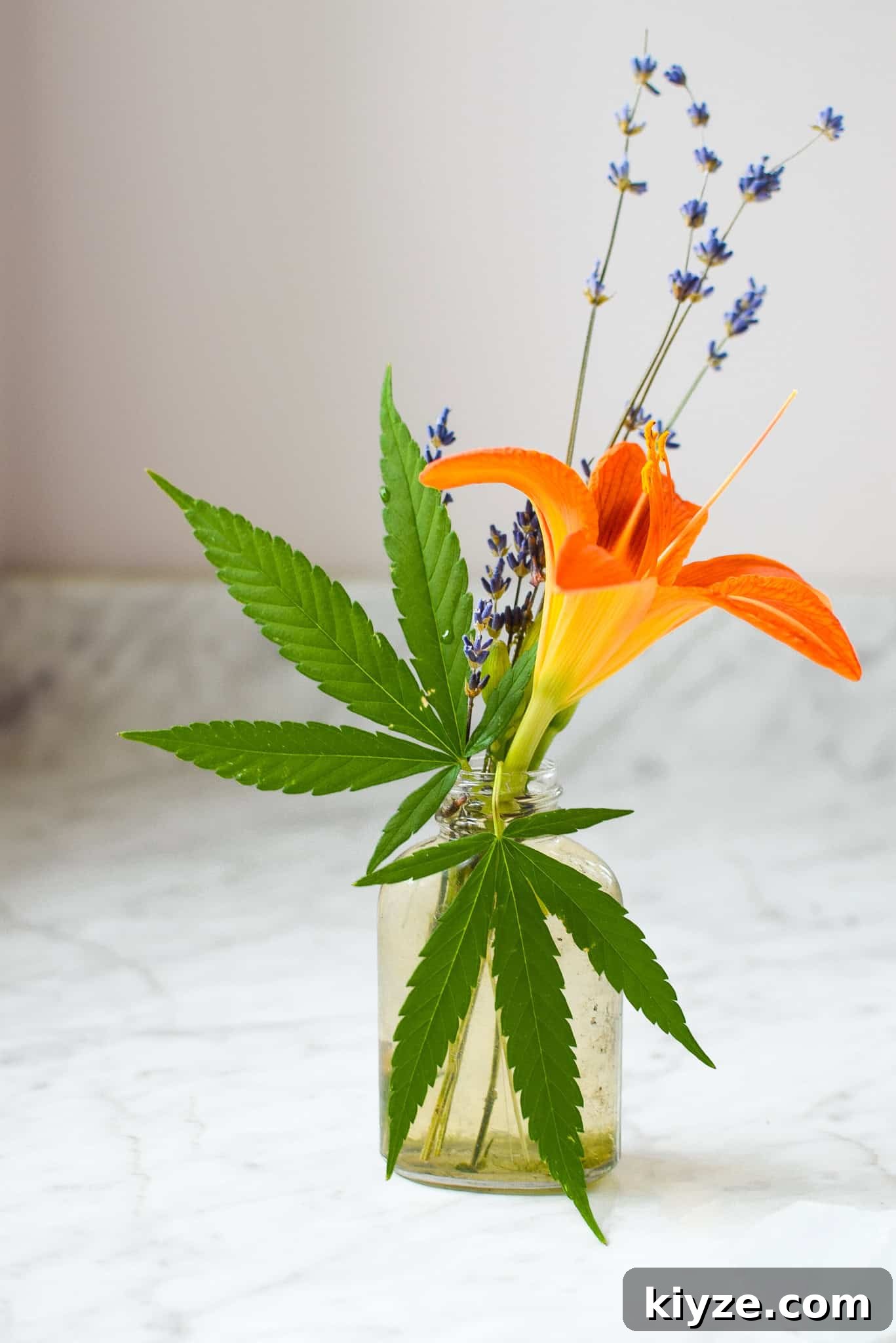 Cannabis bouquet. 