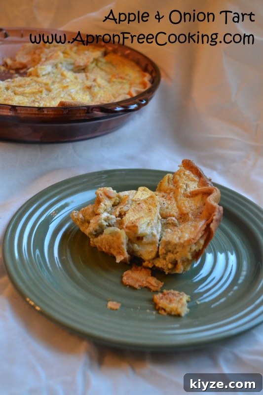 Apple & Onion Tart 10