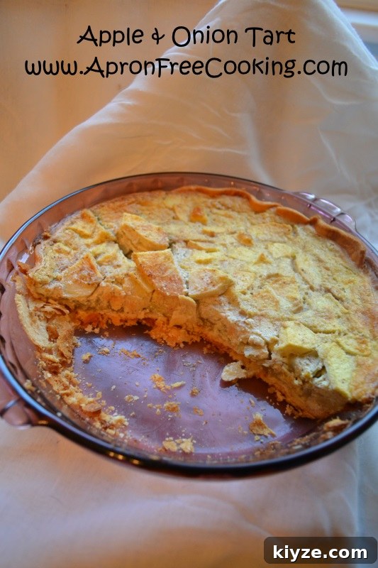 Apple & Onion Tart 13