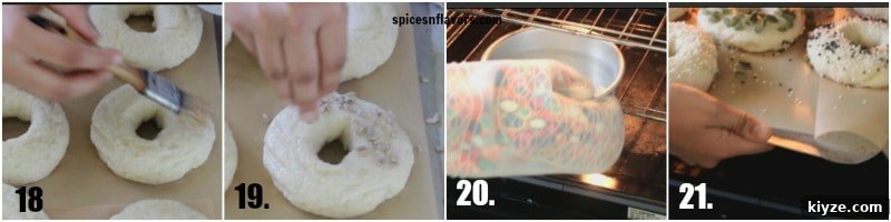 Homemade Bagels: A 5-Step Recipe for Perfect Chewy Bagels 9 final baking step of bagels