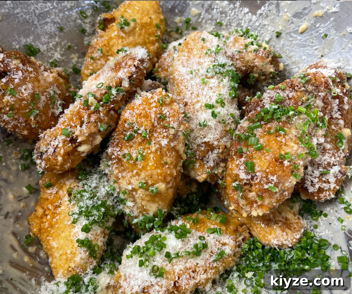 Crispy Garlic Parmesan Chicken Wings Recipe 2 img 4519 1