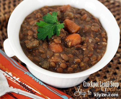 10 Comforting Soup Recipes to Warm You All Year 3 crock pot lentil soup