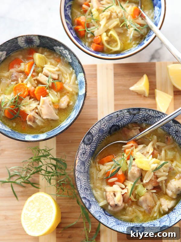 10 Comforting Soup Recipes to Warm You All Year 4 lemon chicken soup