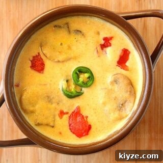 Roasted Jalapeno Soup kicks dinner up a notch