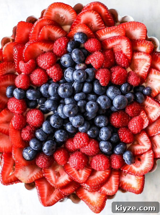Triple-Berry No-Bake Star Tart Recipe (Video) 4 NO-BAKE FILLING