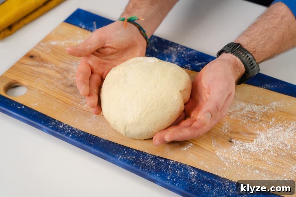 Homemade Pizza Dough Recipe for Crispy, Stretchy Crusts 6 img 5082 6