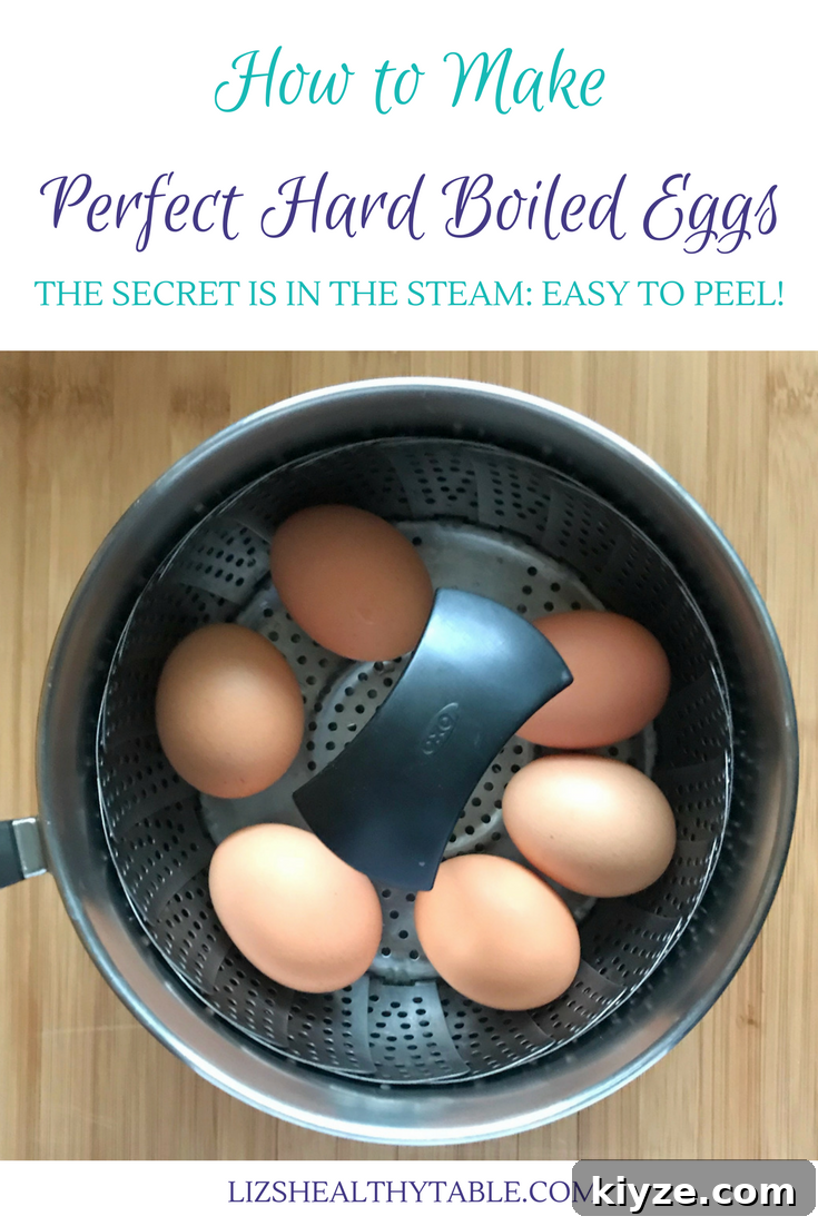 Tuna Niçoise Salad with Perfect Hard-Boiled Eggs: Step-by-Step Recipe 3 How to make perfect hard boiled eggs via lpzshealthytable.com #steamedeggs