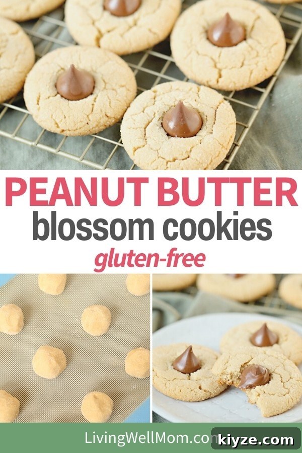 Gluten-Free Peanut Butter Blossom Cookies — Video Recipe & Tips 9 peanut butter blossom cookies gluten-free