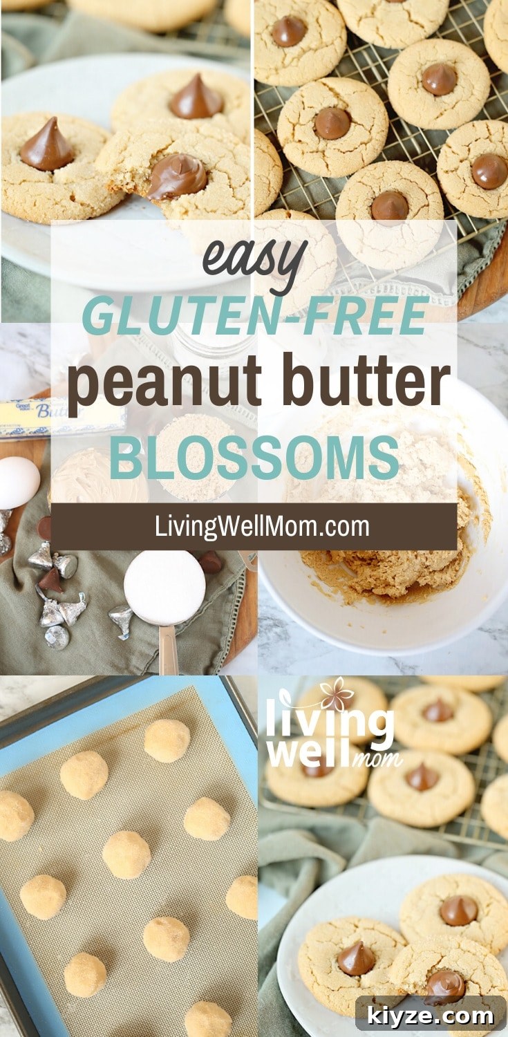 Gluten-Free Peanut Butter Blossom Cookies — Video Recipe & Tips 10 easy gluten-free peanut butter blossoms