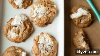 Quick Marshmallow-Peanut Butter Cookies