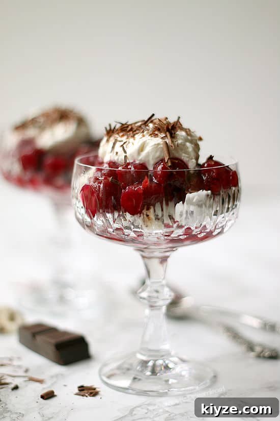Decadent Chocolate Cherry Layer Cake Recipe 8 Dark Chocolate Cherry Eton Mess