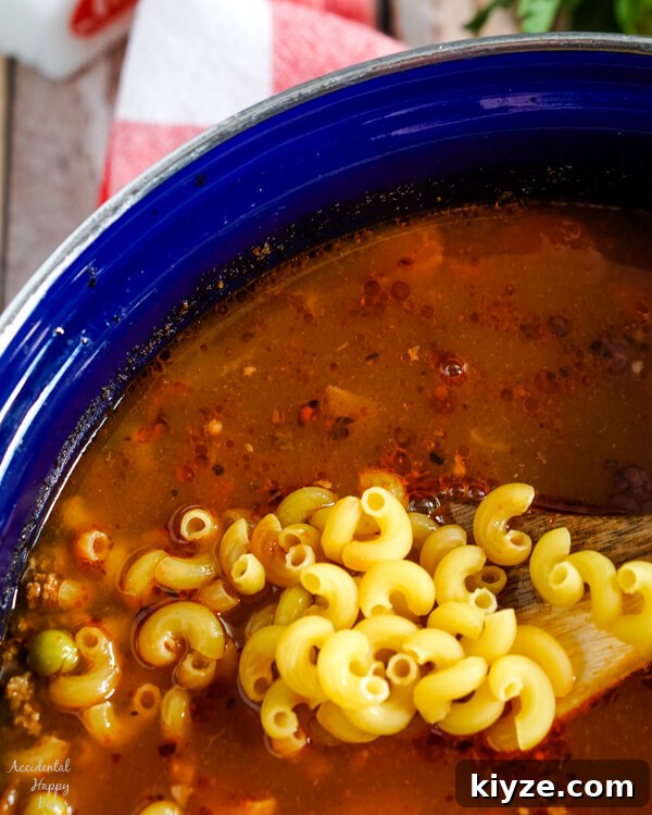 Hearty Hamburger Macaroni Soup Recipe for Cozy Weeknights 6 img 6351 5