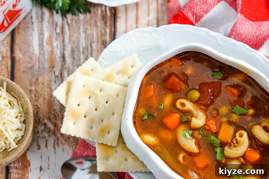 Hearty Hamburger Macaroni Soup Recipe for Cozy Weeknights 7 img 6351 6
