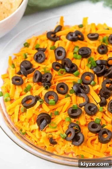 Creamy Cheesy Refried Bean Dip for Parties and Game Day 10 img 65520 9