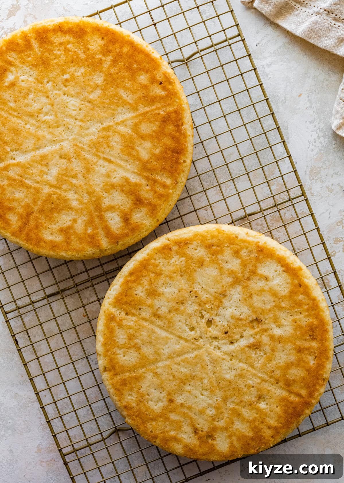 Italian Cannoli Cake Recipe: Classic Sicilian Dessert Guide 11 Two round cakes on a cooling rack.