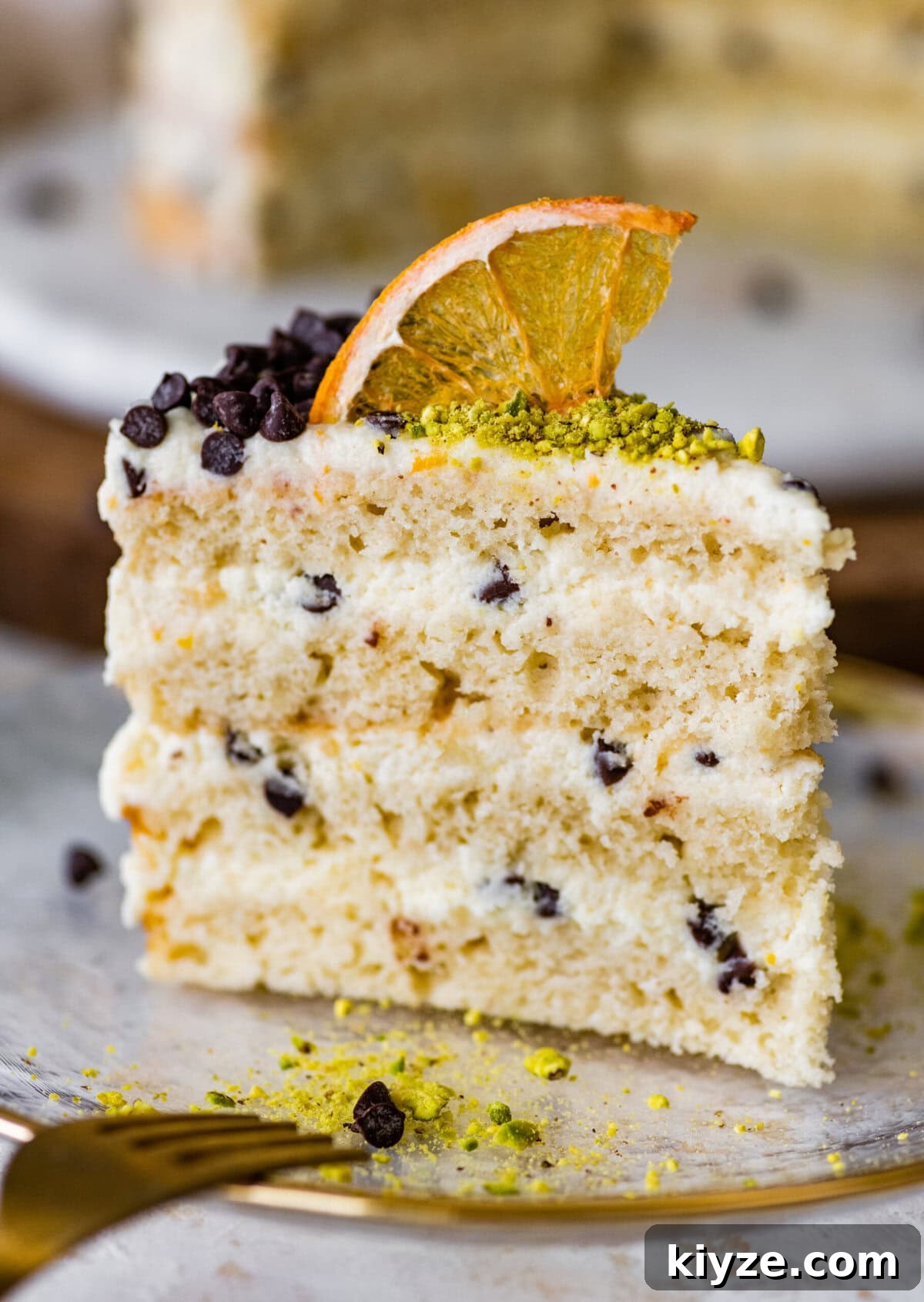Italian Cannoli Cake Recipe: Classic Sicilian Dessert Guide 17 A slice of cannoli cake on a plate with a fork.