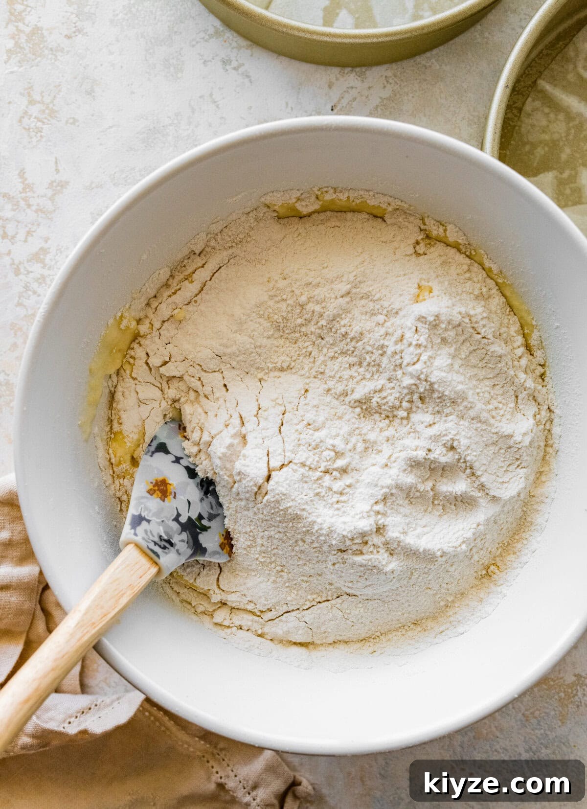 Italian Cannoli Cake Recipe: Classic Sicilian Dessert Guide 9 Flour in a bowl.