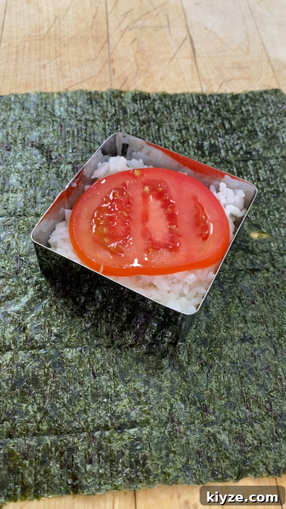 Pork Adobo Musubi Recipe: Filipino Rice Sandwich with Tangy Soy-Vinegar Pork 8 Musubi step