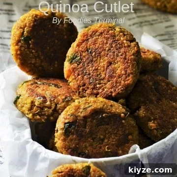 Crispy Salmon Patties Made with Flour: Simple Pan-Fried Recipe 14 Quinoa Cutlets stacked together