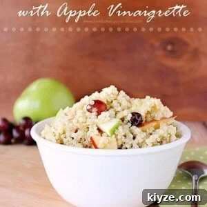 Quinoa with Fruit, Almonds, and Apple Vinaigrette 2 img 8138 4